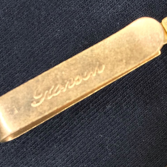 Small Gold Beaded & Sequined Pouch with Metal Clip - Picture 7 of 8